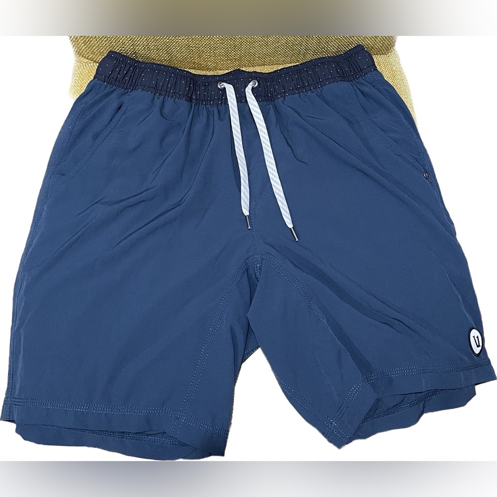 Vuori Men’s Kore Short, Color: Indigo, Size M